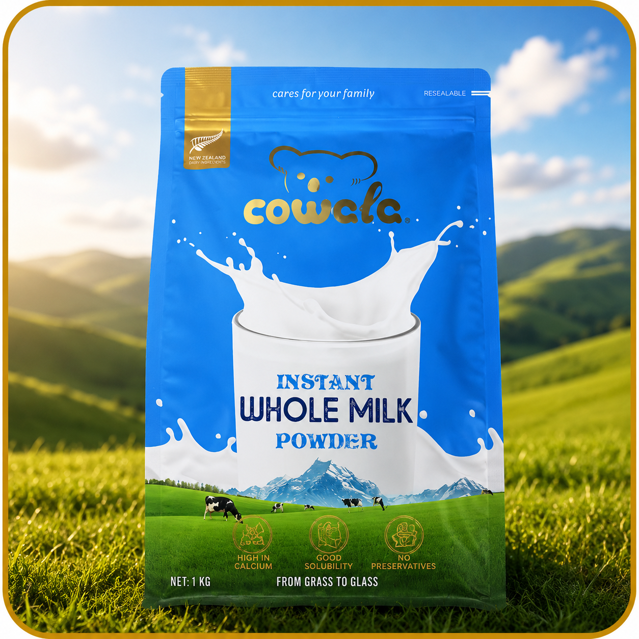 Cowala Instant Whole Milk Powder